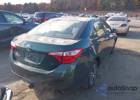 2016 Toyota Corolla Le Plus из США, поврежденный, VIN 2T1BURHE2GC621063